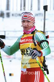 28.11.2007, Kontiolahti, Finland (FIN): Nadezhda Skardino (BLR) - IBU world cup biathlon, individual women, training, Kontiolahti (FIN). www.nordicfocus.com. c Manzoni/NordicFocus. Every downloaded picture is fee-liable.