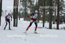 29.11.2007, Kontiolahti, Finland (FIN): Pauline Macabies (FRA) - IBU world cup biathlon, individual women, Kontiolahti (FIN). www.nordicfocus.com. c Manzoni/NordicFocus. Every downloaded picture is fee-liable.