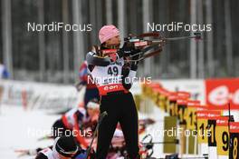 29.11.2007, Kontiolahti, Finland (FIN): Sabrina Buchholz (GER) - IBU world cup biathlon, individual women, Kontiolahti (FIN). www.nordicfocus.com. c Manzoni/NordicFocus. Every downloaded picture is fee-liable.