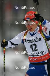 29.11.2007, Kontiolahti, Finland (FIN): Kadri Lehtla (EST) - IBU world cup biathlon, individual women, Kontiolahti (FIN). www.nordicfocus.com. c Manzoni/NordicFocus. Every downloaded picture is fee-liable.