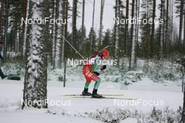 29.11.2007, Kontiolahti, Finland (FIN): Liudmila Kalinchik (BLR) - IBU world cup biathlon, individual women, Kontiolahti (FIN). www.nordicfocus.com. c Manzoni/NordicFocus. Every downloaded picture is fee-liable.