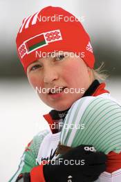 29.11.2007, Kontiolahti, Finland (FIN): Darya Domracheva (BLR) - IBU world cup biathlon, individual women, Kontiolahti (FIN). www.nordicfocus.com. c Manzoni/NordicFocus. Every downloaded picture is fee-liable.