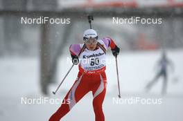 29.11.2007, Kontiolahti, Finland (FIN): Nathalie Santer-Bjoerndalen (BEL) - IBU world cup biathlon, individual women, Kontiolahti (FIN). www.nordicfocus.com. c Manzoni/NordicFocus. Every downloaded picture is fee-liable.