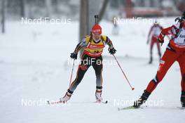 29.11.2007, Kontiolahti, Finland (FIN): Andrea Henkel (GER) - IBU world cup biathlon, individual women, Kontiolahti (FIN). www.nordicfocus.com. c Manzoni/NordicFocus. Every downloaded picture is fee-liable.