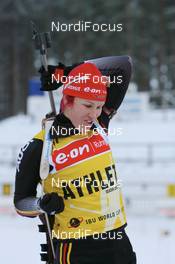 28.11.2007, Kontiolahti, Finland (FIN): Kati Wilhelm (GER) - IBU world cup biathlon, individual women, training, Kontiolahti (FIN). www.nordicfocus.com. c Manzoni/NordicFocus. Every downloaded picture is fee-liable.