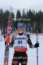 29.11.2007, Kontiolahti, Finland (FIN): Martina Glagow (GER) - IBU world cup biathlon, individual women, Kontiolahti (FIN). www.nordicfocus.com. c Manzoni/NordicFocus. Every downloaded picture is fee-liable.