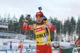 28.11.2007, Kontiolahti, Finland (FIN): Xianying Liu (CHN) - IBU world cup biathlon, individual women, training, Kontiolahti (FIN). www.nordicfocus.com. c Manzoni/NordicFocus. Every downloaded picture is fee-liable.