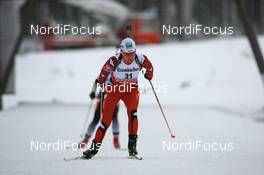 29.11.2007, Kontiolahti, Finland (FIN): Magdalena Nykiel (POL) - IBU world cup biathlon, individual women, Kontiolahti (FIN). www.nordicfocus.com. c Manzoni/NordicFocus. Every downloaded picture is fee-liable.