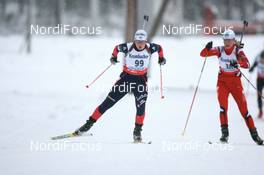 29.11.2007, Kontiolahti, Finland (FIN): Julie Carraz (FRA) - IBU world cup biathlon, individual women, Kontiolahti (FIN). www.nordicfocus.com. c Manzoni/NordicFocus. Every downloaded picture is fee-liable.