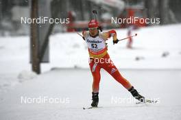 29.11.2007, Kontiolahti, Finland (FIN): Qiao Yin (CHN) - IBU world cup biathlon, individual women, Kontiolahti (FIN). www.nordicfocus.com. c Manzoni/NordicFocus. Every downloaded picture is fee-liable.