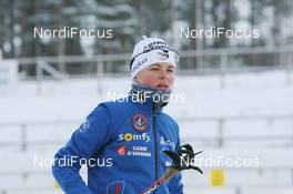 28.11.2007, Kontiolahti, Finland (FIN): Sylvie Becaert (FRA)  - IBU world cup biathlon, individual women, training, Kontiolahti (FIN). www.nordicfocus.com. c Manzoni/NordicFocus. Every downloaded picture is fee-liable.