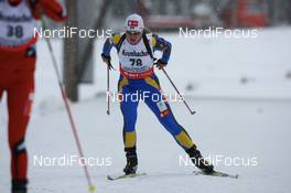 29.11.2007, Kontiolahti, Finland (FIN): Oksana Khvostenko (UKR) - IBU world cup biathlon, individual women, Kontiolahti (FIN). www.nordicfocus.com. c Manzoni/NordicFocus. Every downloaded picture is fee-liable.