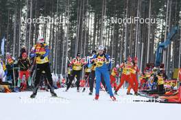 28.11.2007, Kontiolahti, Finland (FIN): Athletes at the shooting range - IBU world cup biathlon, individual women, training, Kontiolahti (FIN). www.nordicfocus.com. c Manzoni/NordicFocus. Every downloaded picture is fee-liable.