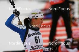29.11.2007, Kontiolahti, Finland (FIN): Dijana Grudicek-Ravnikar (SLO) - IBU world cup biathlon, individual women, Kontiolahti (FIN). www.nordicfocus.com. c Manzoni/NordicFocus. Every downloaded picture is fee-liable.
