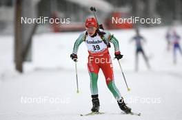 29.11.2007, Kontiolahti, Finland (FIN): Olga Nazarova (BLR)  - IBU world cup biathlon, individual women, Kontiolahti (FIN). www.nordicfocus.com. c Manzoni/NordicFocus. Every downloaded picture is fee-liable.