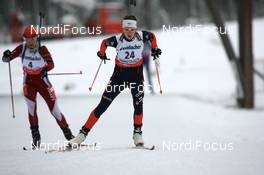 29.11.2007, Kontiolahti, Finland (FIN): Marie Laure Brunet (FRA) - IBU world cup biathlon, individual women, Kontiolahti (FIN). www.nordicfocus.com. c Manzoni/NordicFocus. Every downloaded picture is fee-liable.