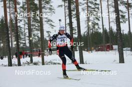 29.11.2007, Kontiolahti, Finland (FIN): Julie Carraz (FRA) - IBU world cup biathlon, individual women, Kontiolahti (FIN). www.nordicfocus.com. c Manzoni/NordicFocus. Every downloaded picture is fee-liable.