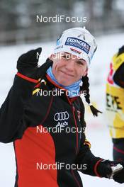 28.11.2007, Kontiolahti, Finland (FIN): Kathrin Hitzer (GER) - IBU world cup biathlon, individual women, training, Kontiolahti (FIN). www.nordicfocus.com. c Manzoni/NordicFocus. Every downloaded picture is fee-liable.