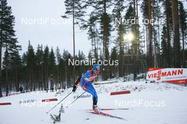 02.12.2007, Kontiolahti, Finland (FIN): Kaisa Maekaeraeinen (FIN) - IBU world cup biathlon, pursuit women, Kontiolahti (FIN). www.nordicfocus.com. c Manzoni/NordicFocus. Every downloaded picture is fee-liable.