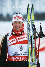 02.12.2007, Kontiolahti, Finland (FIN): Simone Denkinger (GER) - IBU world cup biathlon, pursuit women, Kontiolahti (FIN). www.nordicfocus.com. c Manzoni/NordicFocus. Every downloaded picture is fee-liable.