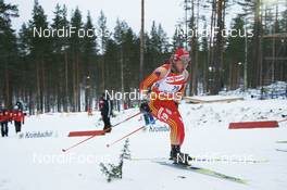 02.12.2007, Kontiolahti, Finland (FIN): Xue Dong (CHN) - IBU world cup biathlon, pursuit women, Kontiolahti (FIN). www.nordicfocus.com. c Manzoni/NordicFocus. Every downloaded picture is fee-liable.