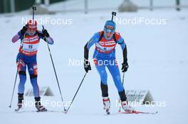 02.12.2007, Kontiolahti, Finland (FIN): Kaisa Maekaeraeinen (FIN) - IBU world cup biathlon, pursuit women, Kontiolahti (FIN). www.nordicfocus.com. c Manzoni/NordicFocus. Every downloaded picture is fee-liable.