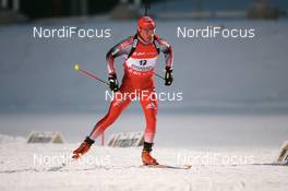 01.12.2007, Kontiolahti, Finland (FIN): Claudio Boeckli (SUI) - IBU world cup biathlon, sprint men, Kontiolahti (FIN). www.nordicfocus.com. c Manzoni/NordicFocus. Every downloaded picture is fee-liable.