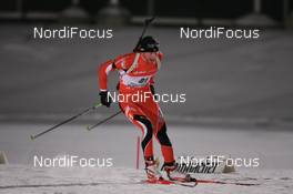 01.12.2007, Kontiolahti, Finland (FIN): Simon Eder (AUT)  - IBU world cup biathlon, sprint men, Kontiolahti (FIN). www.nordicfocus.com. c Manzoni/NordicFocus. Every downloaded picture is fee-liable.