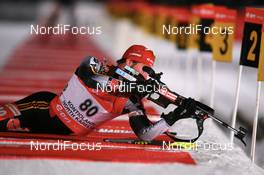 01.12.2007, Kontiolahti, Finland (FIN): Daniel Graf (GER) - IBU world cup biathlon, sprint men, Kontiolahti (FIN). www.nordicfocus.com. c Manzoni/NordicFocus. Every downloaded picture is fee-liable.