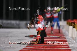 30.11.2007, Kontiolahti, Finland (FIN): Andrea Henkel (GER) - IBU world cup biathlon, sprint women, Kontiolahti (FIN). www.nordicfocus.com. c Manzoni/NordicFocus. Every downloaded picture is fee-liable.