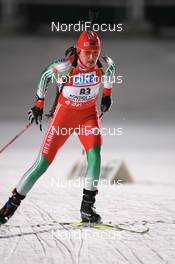 30.11.2007, Kontiolahti, Finland (FIN): Olga Kudrashova (BLR)  - IBU world cup biathlon, sprint women, Kontiolahti (FIN). www.nordicfocus.com. c Manzoni/NordicFocus. Every downloaded picture is fee-liable.