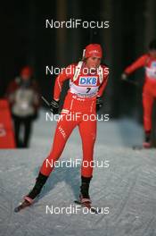 30.11.2007, Kontiolahti, Finland (FIN): Julie Bonnevie-Svendsen (NOR) - IBU world cup biathlon, sprint women, Kontiolahti (FIN). www.nordicfocus.com. c Manzoni/NordicFocus. Every downloaded picture is fee-liable.