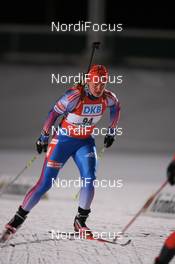 30.11.2007, Kontiolahti, Finland (FIN): Ekaterina Iourieva (RUS) - IBU world cup biathlon, sprint women, Kontiolahti (FIN). www.nordicfocus.com. c Manzoni/NordicFocus. Every downloaded picture is fee-liable.