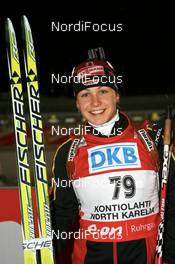 30.11.2007, Kontiolahti, Finland (FIN): Magdalena Neuner (GER) - IBU world cup biathlon, sprint women, Kontiolahti (FIN). www.nordicfocus.com. c Manzoni/NordicFocus. Every downloaded picture is fee-liable.