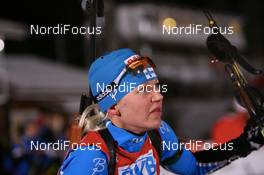 30.11.2007, Kontiolahti, Finland (FIN): Kaisa Maekaeraeinen (FIN) - IBU world cup biathlon, sprint women, Kontiolahti (FIN). www.nordicfocus.com. c Manzoni/NordicFocus. Every downloaded picture is fee-liable.