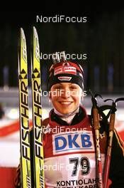 30.11.2007, Kontiolahti, Finland (FIN): Magdalena Neuner (GER) - IBU world cup biathlon, sprint women, Kontiolahti (FIN). www.nordicfocus.com. c Manzoni/NordicFocus. Every downloaded picture is fee-liable.