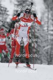 08.12.2007, Hochfilzen (AUT): Indrek Tobreluts (EST) - IBU World Cup biathlon, pursuit men - Hochfilzen (AUT). www.nordicfocus.com. c Furtner/NordicFocus. Every downloaded picture is fee-liable.