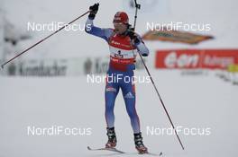 08.12.2007, Hochfilzen (AUT): Dmitri Yaroshenko (RUS) - IBU World Cup biathlon, pursuit men - Hochfilzen (AUT). www.nordicfocus.com. c Furtner/NordicFocus. Every downloaded picture is fee-liable.