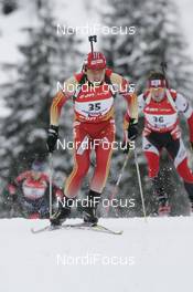 08.12.2007, Hochfilzen (AUT): Qing Zhang (CHN) - IBU World Cup biathlon, pursuit men - Hochfilzen (AUT). www.nordicfocus.com. c Furtner/NordicFocus. Every downloaded picture is fee-liable.