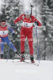 08.12.2007, Hochfilzen (AUT): Halvard Hanevold (NOR) - IBU World Cup biathlon, pursuit men - Hochfilzen (AUT). www.nordicfocus.com. c Furtner/NordicFocus. Every downloaded picture is fee-liable.