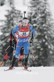 08.12.2007, Hochfilzen (AUT): Marko Juhani Maentaeri (FIN) - IBU World Cup biathlon, pursuit men - Hochfilzen (AUT). www.nordicfocus.com. c Furtner/NordicFocus. Every downloaded picture is fee-liable.