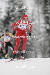 08.12.2007, Hochfilzen (AUT): Julie Bonnevie-Svendsen (NOR) - IBU World Cup biathlon, pursuit women - Hochfilzen (AUT). www.nordicfocus.com. c Furtner/NordicFocus. Every downloaded picture is fee-liable.