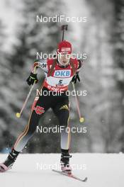 08.12.2007, Hochfilzen (AUT): Sabrina Buchholz (GER) - IBU World Cup biathlon, pursuit women - Hochfilzen (AUT). www.nordicfocus.com. c Furtner/NordicFocus. Every downloaded picture is fee-liable.