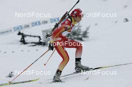 08.12.2007, Hochfilzen (AUT): Xianying Liu (CHN) - IBU World Cup biathlon, pursuit women - Hochfilzen (AUT). www.nordicfocus.com. c Furtner/NordicFocus. Every downloaded picture is fee-liable.