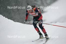 09.12.2007, Hochfilzen (AUT): Vincent Jay (FRA) - IBU World Cup biathlon, relay men - Hochfilzen (AUT). www.nordicfocus.com. c Furtner/NordicFocus. Every downloaded picture is fee-liable.