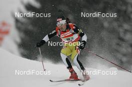09.12.2007, Hochfilzen (AUT): Marek Matiasko (SVK)  - IBU World Cup biathlon, relay men - Hochfilzen (AUT). www.nordicfocus.com. c Furtner/NordicFocus. Every downloaded picture is fee-liable.