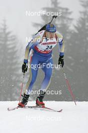 07.12.2007, Hochfilzen (AUT): Jakob Boerjesson (SWE) - IBU World Cup biathlon, sprint men - Hochfilzen (AUT). www.nordicfocus.com. c Furtner/NordicFocus. Every downloaded picture is fee-liable.