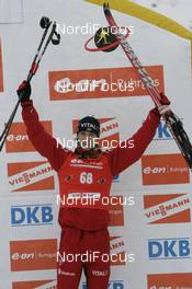 07.12.2007, Hochfilzen (AUT): 2nd place Ole Einar Bjoerndalen (NOR) - IBU World Cup biathlon, sprint men - Hochfilzen (AUT). www.nordicfocus.com. c Furtner/NordicFocus. Every downloaded picture is fee-liable.