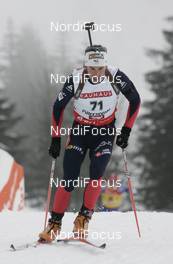 07.12.2007, Hochfilzen (AUT): Vincent Defrasne (FRA) - IBU World Cup biathlon, sprint men - Hochfilzen (AUT). www.nordicfocus.com. c Furtner/NordicFocus. Every downloaded picture is fee-liable.