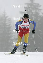 07.12.2007, Hochfilzen (AUT): Cristian Marian Mosoiu (ROU)- IBU World Cup biathlon, sprint men - Hochfilzen (AUT). www.nordicfocus.com. c Furtner/NordicFocus. Every downloaded picture is fee-liable.